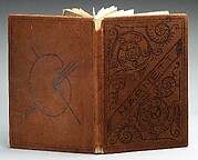 Scrapbook containing newspaper and magazine clippings, calling cards, sketches, photographs of paintings, and two sales catalogs of Harnett's (William Michael Harnett, 1848–1892) work